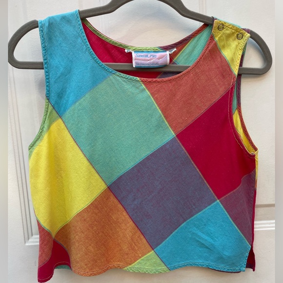 Vintage tank crop top - Picture 1 of 4